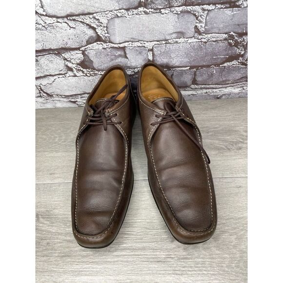 J.M. WESTON Brown Leather 629 CHUKKA Dress Shoes Men’s Sz 10.5D UK/11M US France - Picture 11 of 16